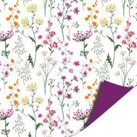 Inpakpapier - Wildflowers - 2m