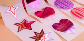 Stickers - Candy Heart - per 9 stuks