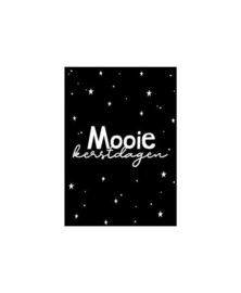 Minikaartje - Kerst - Mooie Kerstdagen