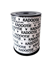 Lint - paperlook - KADOOTJE - wit - 10mm - 3m