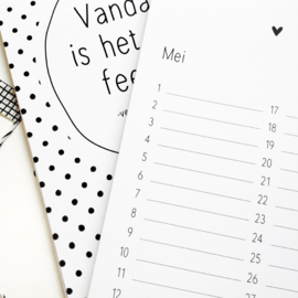 Verjaardagskalender - Vandaag is het jouw feestje!