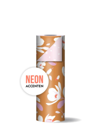 Inpakpapier - Spring Fever - fresh - roest / roze / lila / goud - 2m