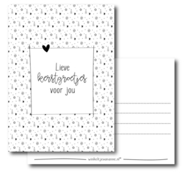 Kaart - Kerst - Lieve Kerstgroetjes voor jou