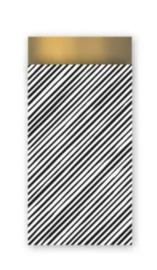 Kadozakje - Manual Stripes - gold - per 5 stuks (7x13cm)