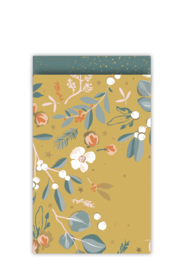 Kadozakje - Let's decorate - oker - per 5 stuks (12x19cm)