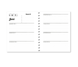 Agenda - Jaaragenda - MINI - A6 - 2025