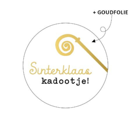 Stickers - Sint - Sinterklaas kadootje! - per 10 stuks