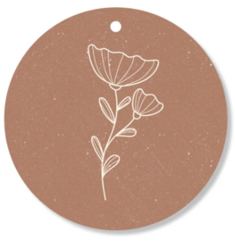 Label - Bloem Terra - rond