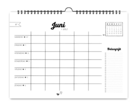 Planner - Familie - A4 - 2025