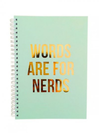 Notebook - Words are for nerds