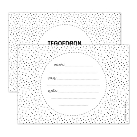 Tegoedbon incl. envelop - wijnen, wijnen, wijnen