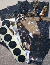 Set - Kerst - Chique Black - 39-delig