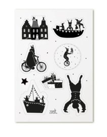 Stickers - Sint - cadeau stickers - 15 stuks