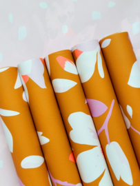 Inpakpapier - Spring Fever - fresh - roest / roze / lila / goud - 2m