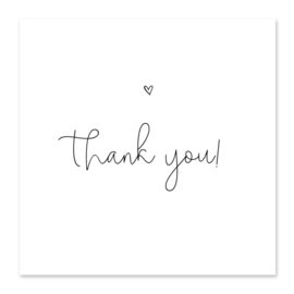 Minikaartje - Thank you! 🤍
