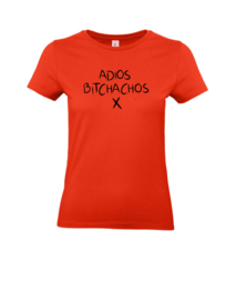 T-shirt Adios Bitchachos Red