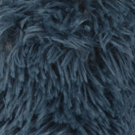 Fluffy Donutmand donker grijs