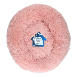 Fluffy Donutmand Beige/Roze