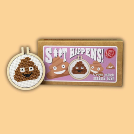 Borduurpakket Matchbox S**t Happens - ckc-mb-022