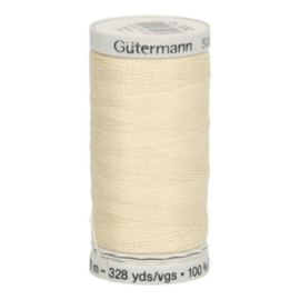 Gutermann naaigaren cotton 30 / 300 meter  1082 / beige