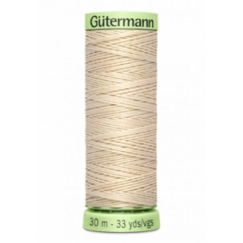 Gütermann Siersteekgaren  30 m / 169 / Donker Ecru