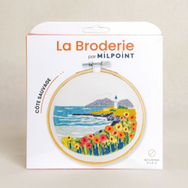 Vrij borduren pakket Wild Coast - Milpoint     mil-e1-009k