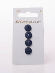 Knopen Elegant - Blauw / 486