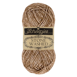 Stone washed / Bruin 822 / Brown Agate