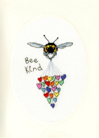 Borduurpakket Eleanor Teasdale - Bee Kind - Bothy Threads  bt-xgc27