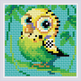 Diamond Mosaic Parakeet - RIOLIS    ri-am0021