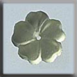 Glass Treasures 5 Petal Flower-Matte Jonquil - Mill Hill  mh-12005