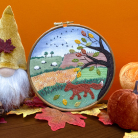 Vilt borduurpakket Bothy Designs - Falling Leaves - Bothy Threads      bt-efe09