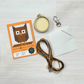 Borduurpakket Matchbox Owl You Need is Love! - ckc-mb-129