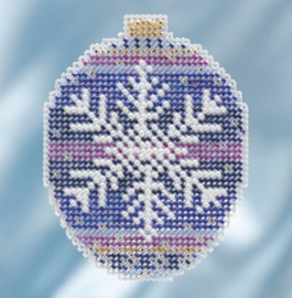 Kralen borduurpakket Kralen ornament pakket - Royal Snowflake - Mill Hill   mh-mh211812