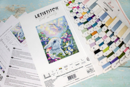 Borduurpakket Summer Splendor - Leti Stitch   leti-l8054