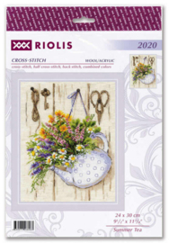Borduurpakket Summer Tea - RIOLIS   ri-2020