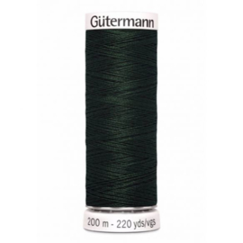 Gütermann alles naaigaren Donker Groen / 707
