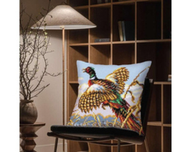 Kussen borduurpakket Pheasant - Collection d'Art   cda-5443