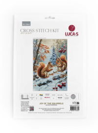 Borduurpakket Joy of The Squirrels - Luca-S     ls-bu5064