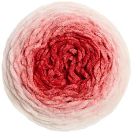 Chenillove Dégradé 200 gram = 240 meter - rood 003