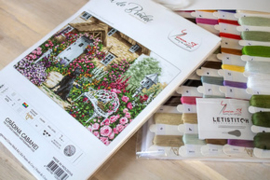 Borduurpakket The Cottage Garden - Luca-S    ls-b2377