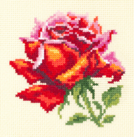 Borduurpakket Red Rose - Chudo Igla    ci-150-003