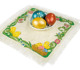 Borduurpakket Easter Table Topper - RIOLIS   ri-2009