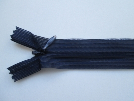 YKK Blinde ritsen 22, 40 en 60 cm.  Marine blauw  / 071