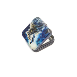 Midnight Snowfall Metallic Box - Leti Stitch     leti-25644