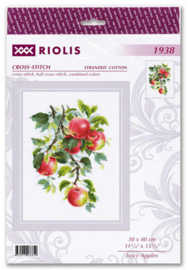 Borduurpakket Juicy Apples - RIOLIS  ri-1938