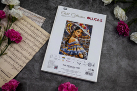 Petit Point borduurpakket The Mexican Fest - Luca-S     ls-g706