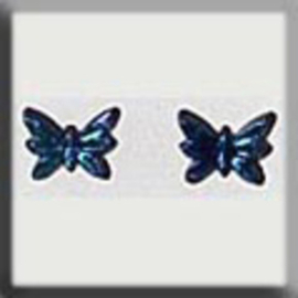 Glass Treasures Petite Butterfly-Jet a-b (2) - Mill Hill   mh-12125
