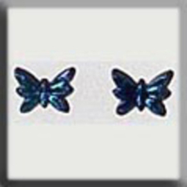 Glass Treasures Petite Butterfly-Jet a-b (2) - Mill Hill mh-12125