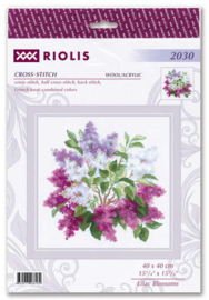 Borduurpakket Lilac Blossoms - RIOLIS   ri-2013